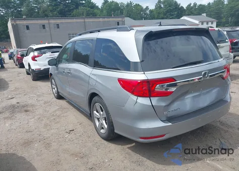 2018 Honda Odyssey Ex-L from USA, damaged, VIN 5FNRL6H72JB031773